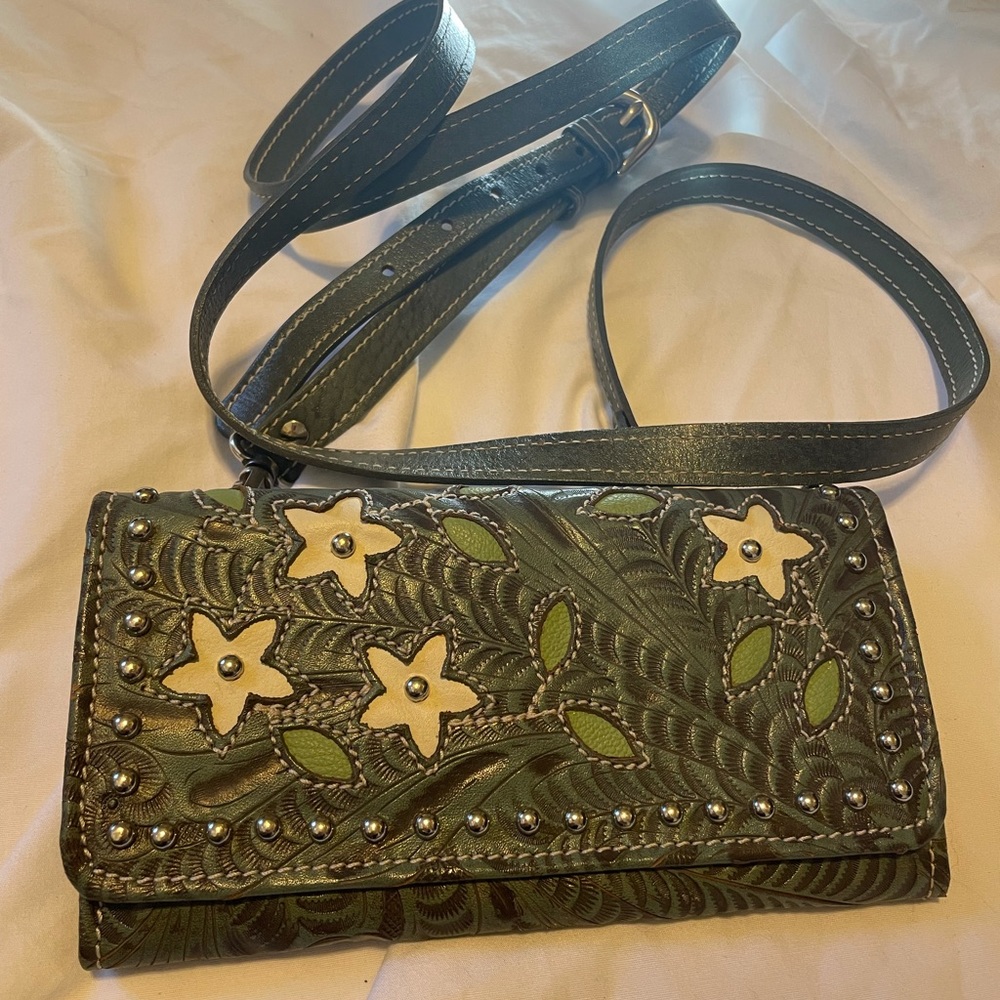 Western Crossbody Wallet